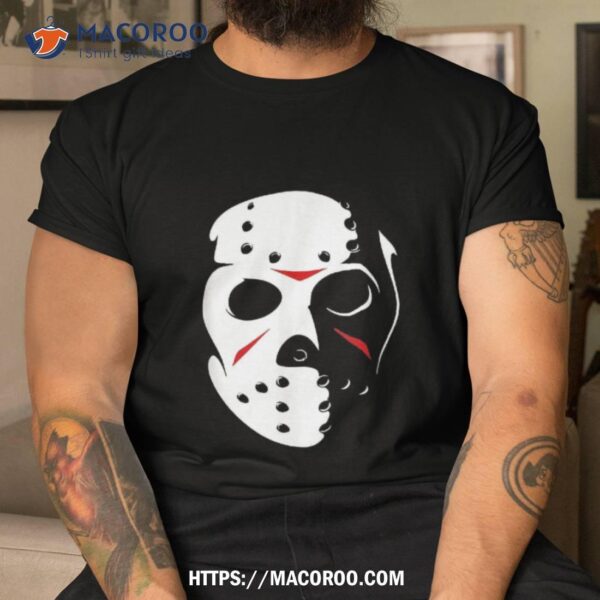 Jason Hockey Mask Halloween Shirt Friday 13th, Halloween Gifts For Tweens