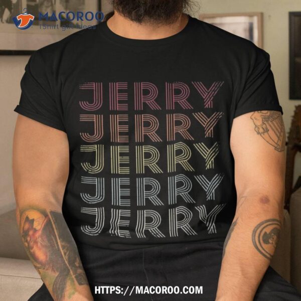 Jerry Retro Style Shirt, Dad Day Gifts