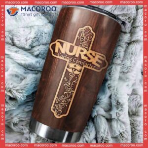 Jesus Nurse Caring Comforter Stainless Steel Tumbler