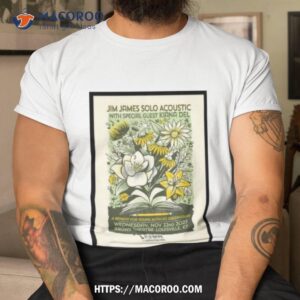 jim james solo acoustic tour brown theatre louisville art poster design shirt tshirt