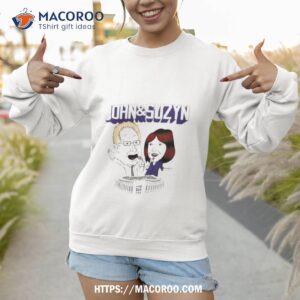 john and suzyn shirt sweatshirt