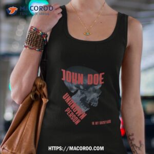 john doe unknown person shirt tank top 4