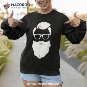 jolly hip hipster santa claus shirt christmas gift santa christmas sweatshirt