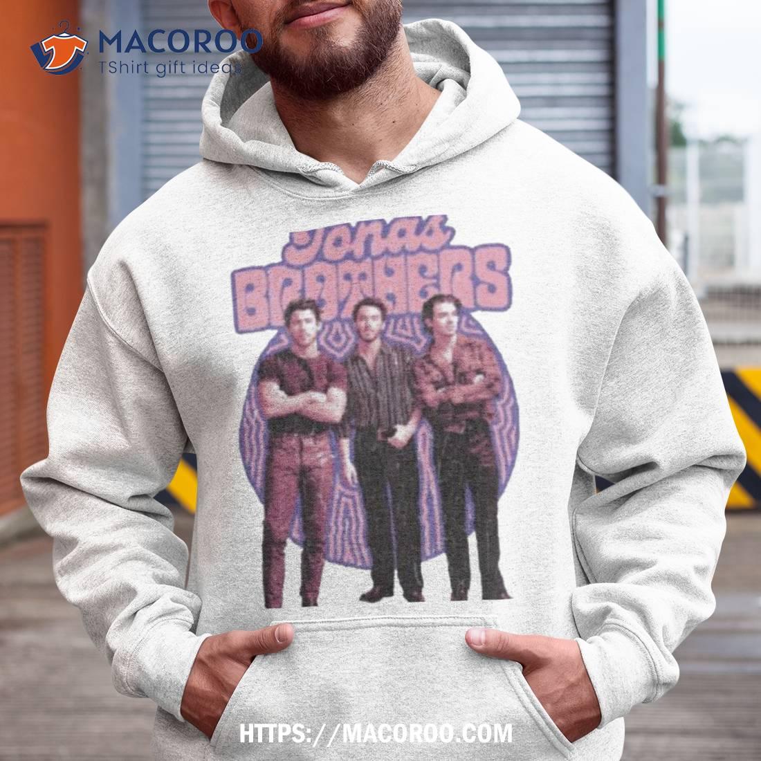 Jonas Brothers Merch Purple Retro Photo Design Shirt Jonas Brothers Merch Purple Retro Photo Design Shirt