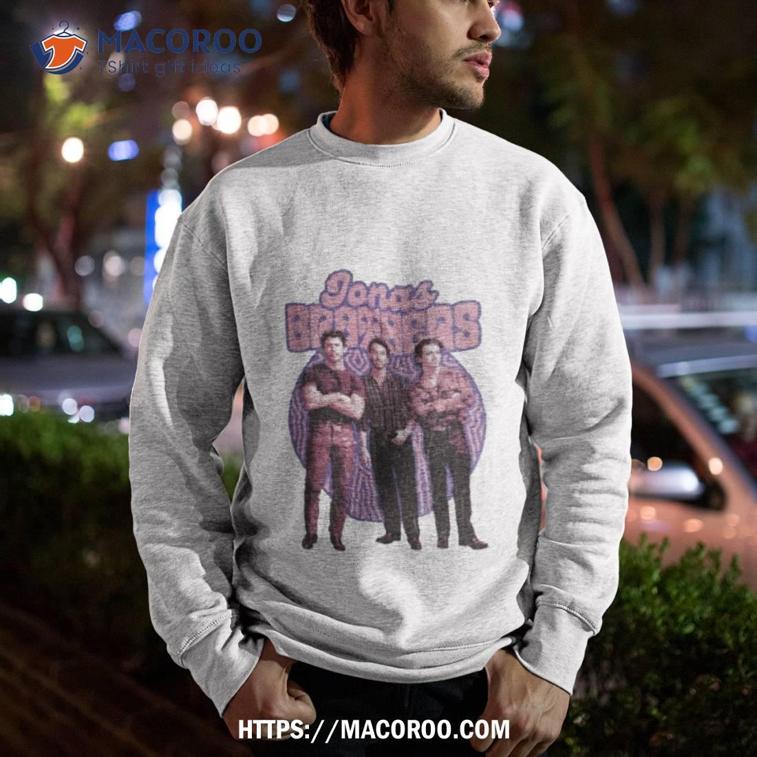Jonas Brothers Merch Purple Retro Photo Design Shirt Jonas Brothers Merch Purple Retro Photo Design Shirt