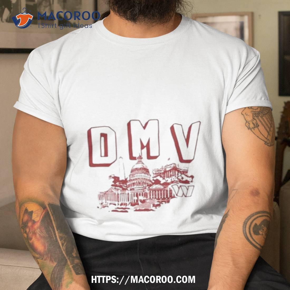 Washington commanders dmv Shirt, hoodie, sweater, long sleeve and tank top