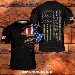 Jp Flag Camo 3D T-Shirt