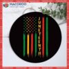 Juneteenth American Flag Door Sign Black History Month Hanger Freedom Day Celebrate Home Decor