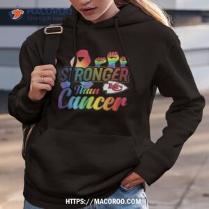 kansas city chiefs stronger than cancer shirt hoodie 3
