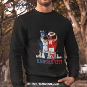 Kansas City Patrick Mahomes Bobby Witt Jr Signatures Shirt 2 kansas city patrick mahomes bobby witt jr signatures shirt sweatshirt