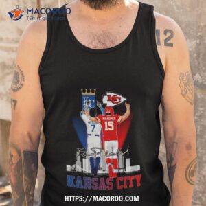 Kansas City Patrick Mahomes Bobby Witt Jr Signatures Shirt 3 kansas city patrick mahomes bobby witt jr signatures shirt tank top