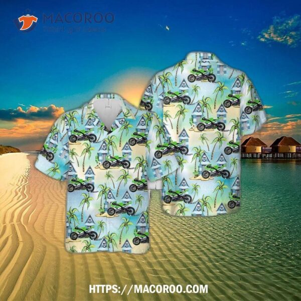 Kawasaki Ninja Zx-rr Hawaiian Shirt