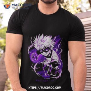 killua zoldyck hunter x hunter anime manga character killua shirt tshirt