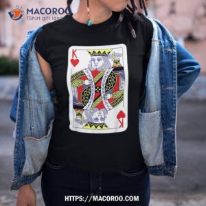 King Of Hearts Playing Cards Halloween Costume Casino Easy Shirt, Diy Halloween Gifts