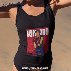 kintaro oe red comic design golden boy shirt tank top 2