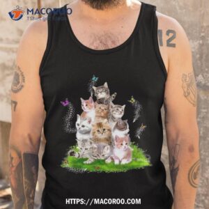 kitten lover cat cute cat owner kittens shirt holiday gifts for dad tank top