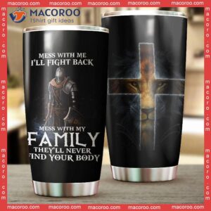 Knights Templar Stainless Steel Tumbler