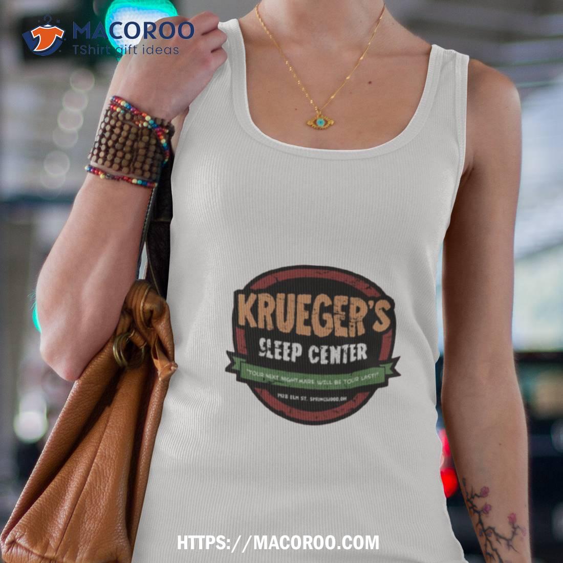 Krueger’s Sleep Center Freddy Krueger Halloween Shirt Krueger’s Sleep Center Freddy Krueger Halloween Shirt