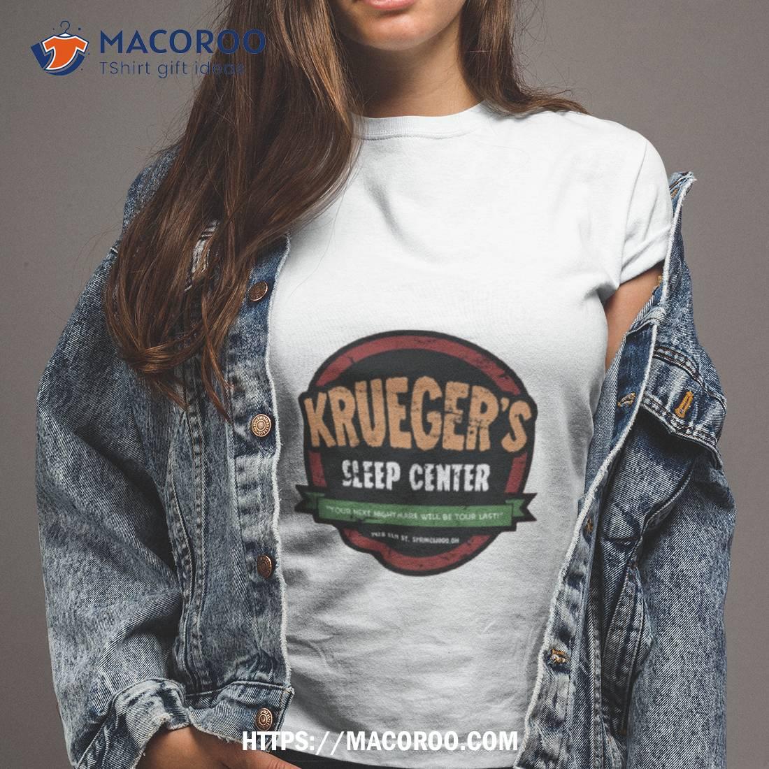 Krueger’s Sleep Center Freddy Krueger Halloween Shirt Krueger’s Sleep Center Freddy Krueger Halloween Shirt