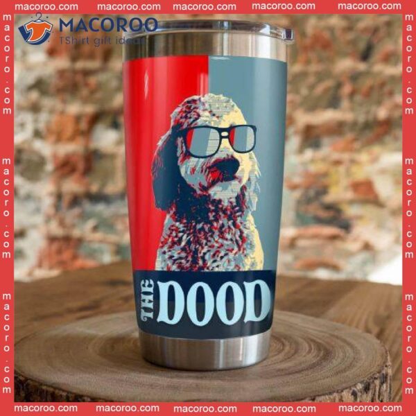 Labradoodle Dog Stainless Steel Tumbler