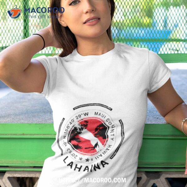 Lahaina Maui Hawaii Diving Shirt