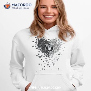 Las Vegas Raiders Tiny Heart Shape 2023 Shirt 2 las vegas raiders tiny heart shape 2023 shirt hoodie 1
