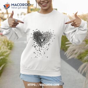 Las Vegas Raiders Tiny Heart Shape 2023 Shirt 3 las vegas raiders tiny heart shape 2023 shirt sweatshirt 1