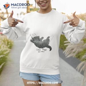 lazy days marco island cat shirt sweatshirt