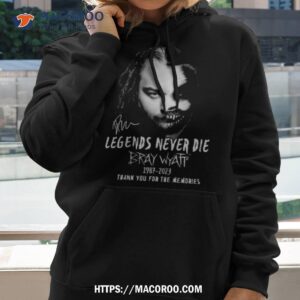 legends never die bray wyatt 1987 2023 thank you for the memories limited edition shirt hoodie 2