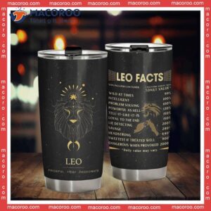 Leo Design Stainless Steel Tumbler