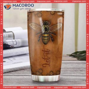 Let It Bee Stainless Steel Tumbler