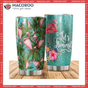 Let’s Flamingle Stainless Steel Tumbler