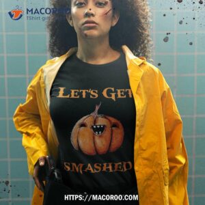 let s get smashed halloween pumpkin shirt tshirt 2