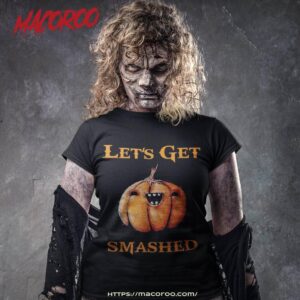 Let’s Get Smashed Halloween Pumpkin Shirt