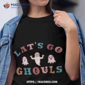 let s go ghouls halloween ghost outfit costume retro groovy shirt tshirt 4