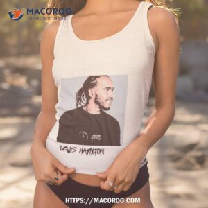 lewis hamilton portrait shirt tank top 1