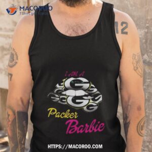 lip green bay packers barbie 2023 shirt tank top