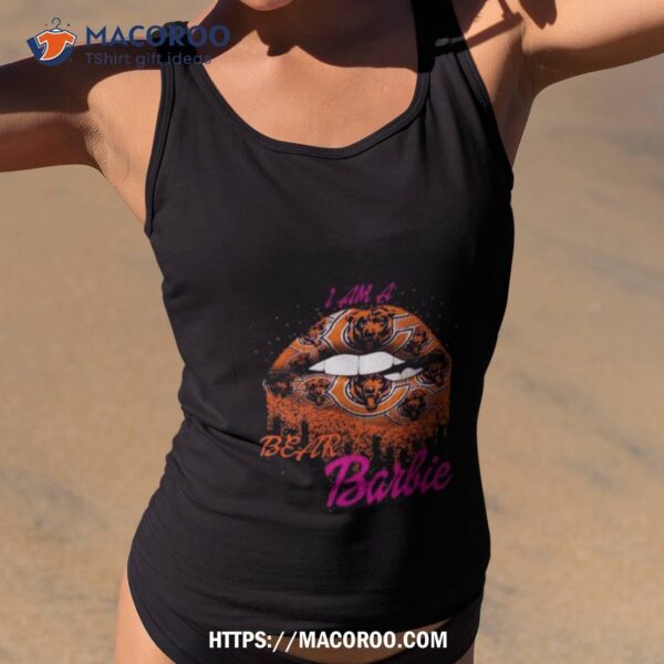 Lips Chicago Bears Barbie 2023 Shirt