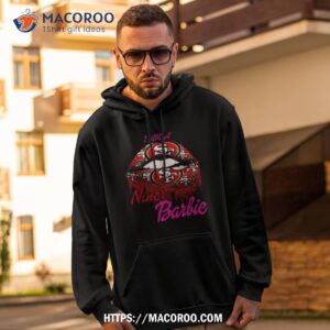 lips san francisco 49ers barbie 2023 shirt hoodie 2