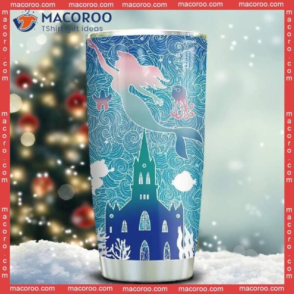 Little Mermaid Dreams Stainless Steel Tumbler