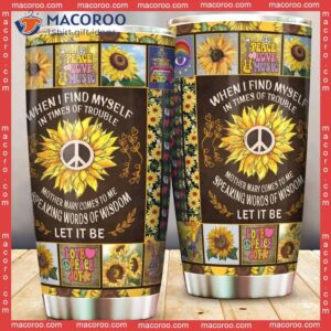 Live Peace Stainless Steel Tumbler