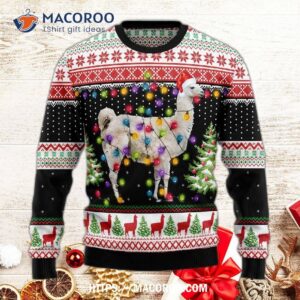 Llama Ugly Christmas Sweater