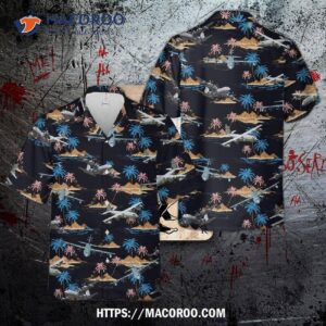 Lockheed Ec-130 Hawaiian Shirt