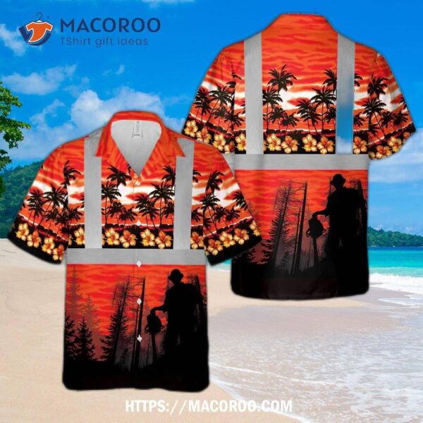 Logger Troipcal Hawaiian Shirt