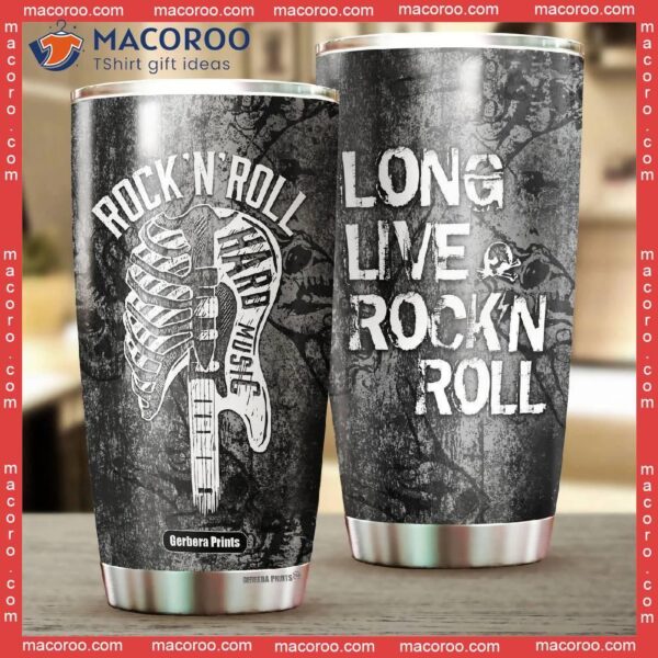 Long Live Rock’n Roll Guitar Tumbler