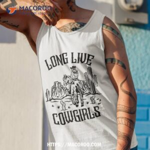 long live rodeo western cowgirls shirt valentines day gifts for dad tank top 1