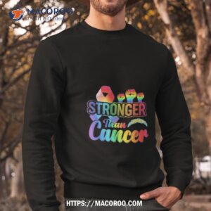 los angeles chargers stronger than cancer nfl 2023 shirt sweatshirt