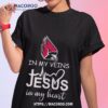 Louisville Cardinals Logo 2023 In My Veins Jesus In My Hearshirt