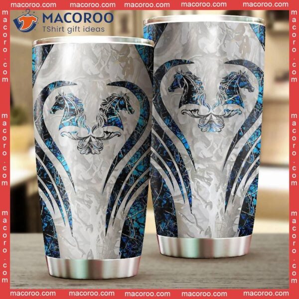 Love Horse Camo Stainless Steel Tumbler