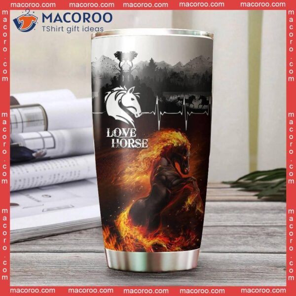 Love Horse Stainless Steel Tumbler